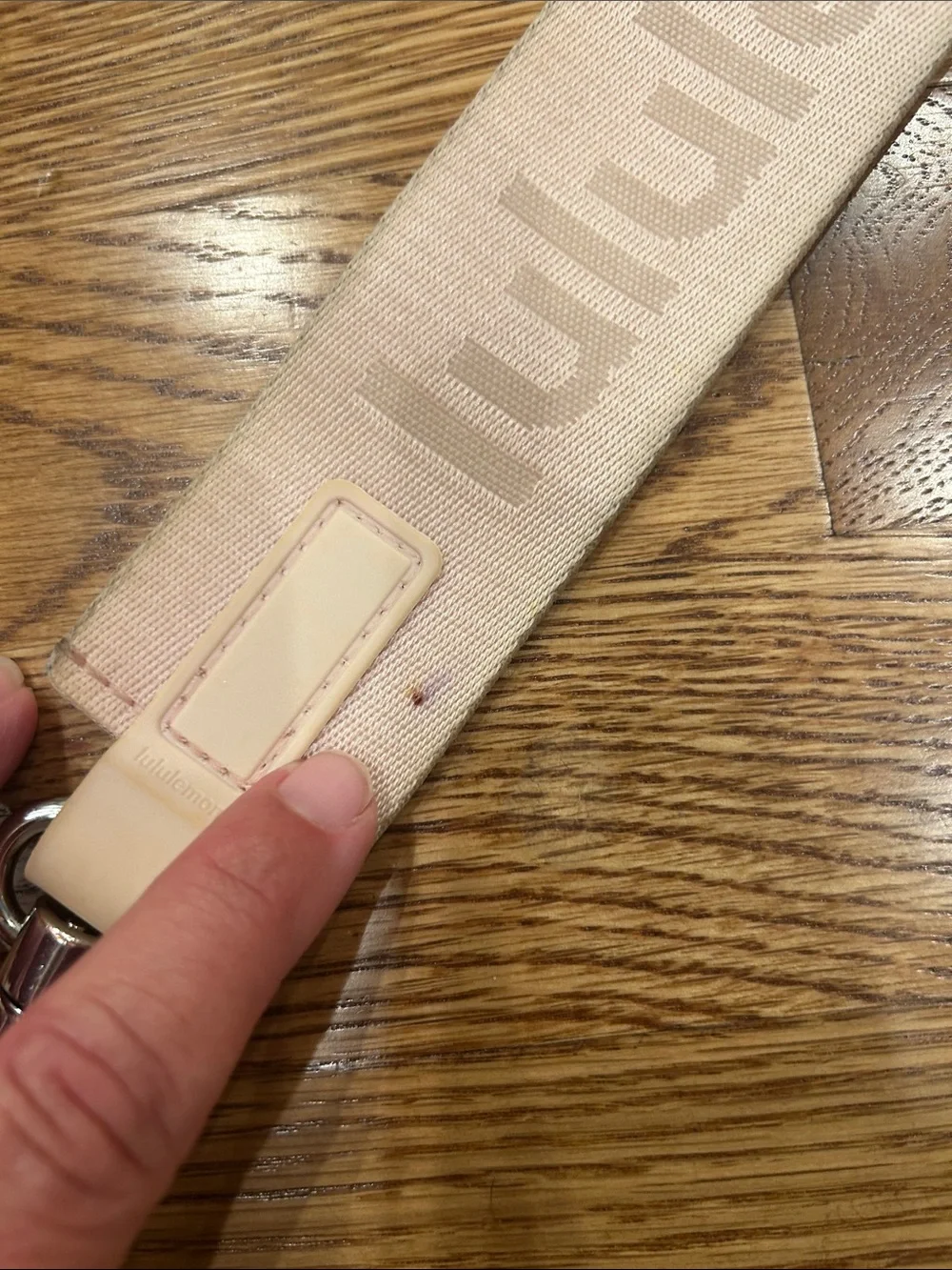 Lululemon keychain wristlet